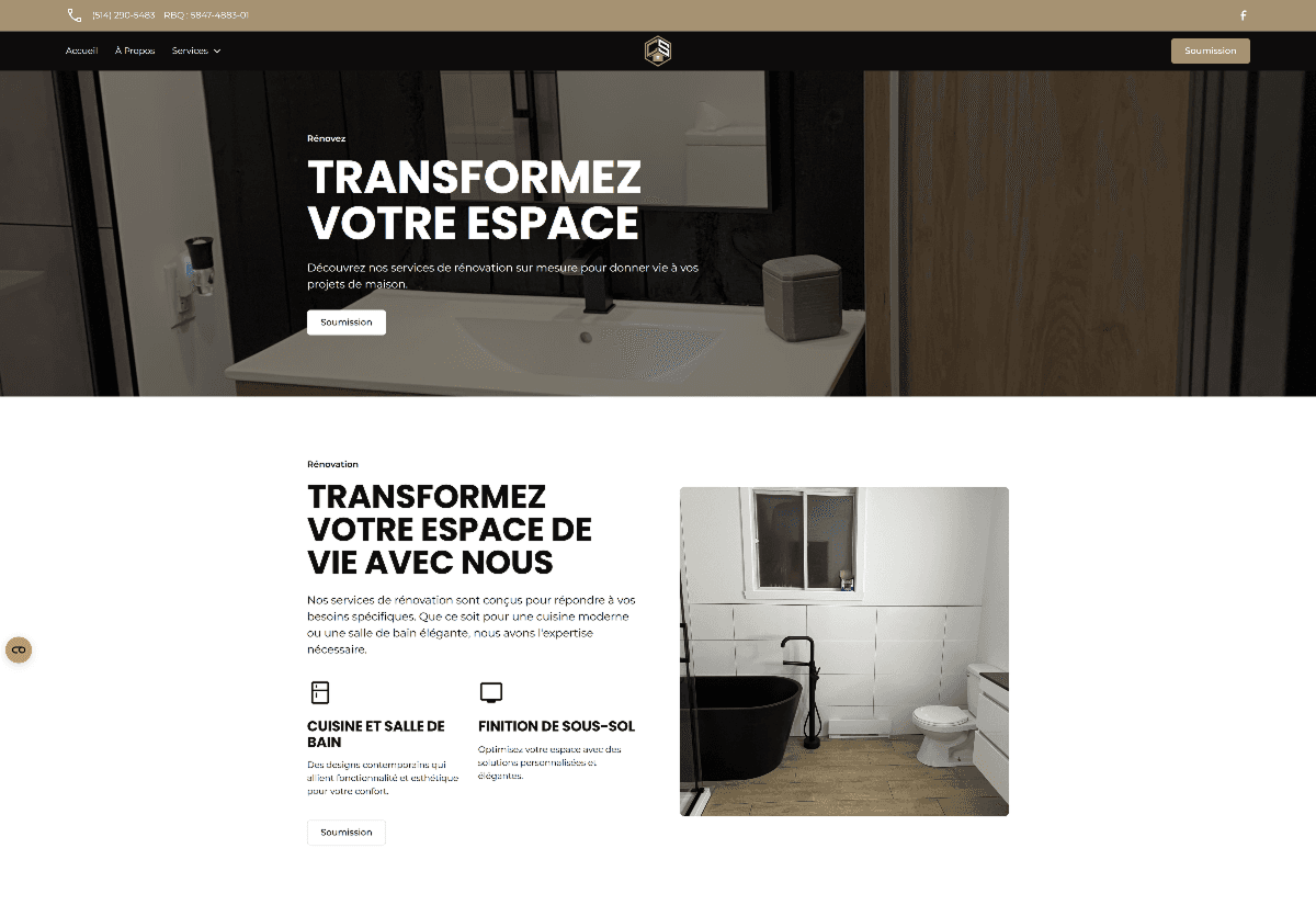 Construction Ste-Marie - Rénovation résidentielle et commerciale